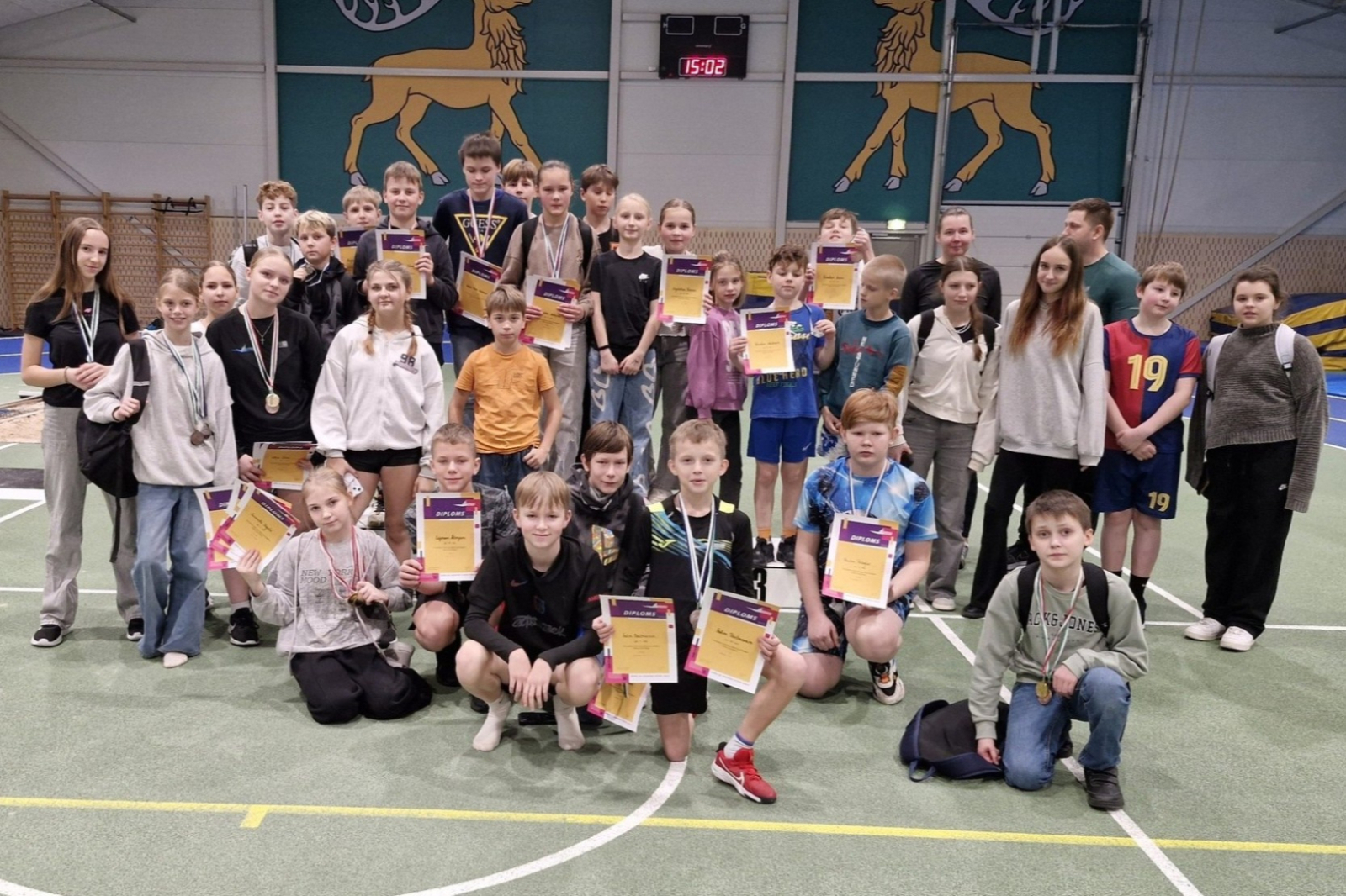 Ugāles filiāles sportisti