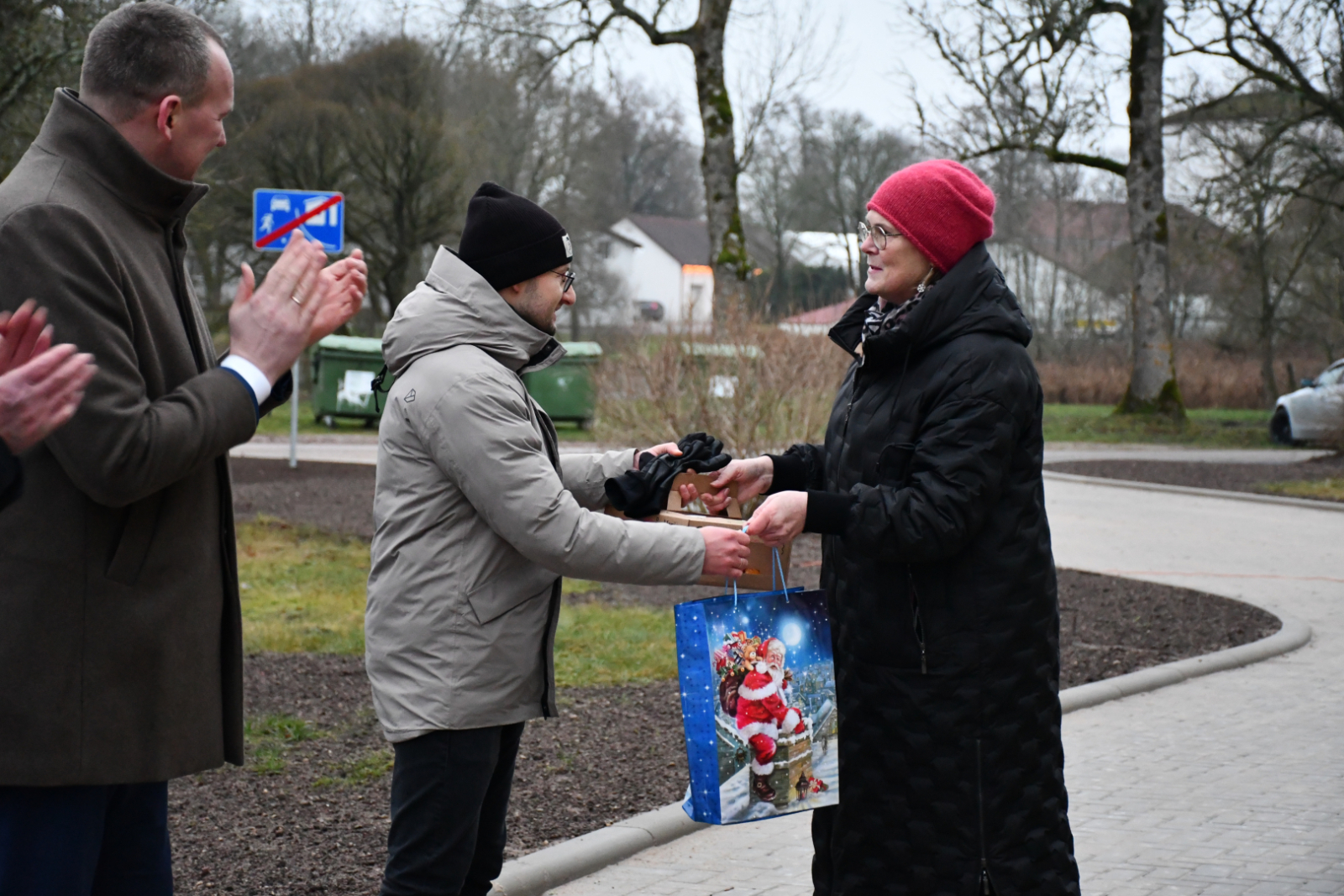 No iedzīvotāju puses liela pateicība izskan celtniekiem