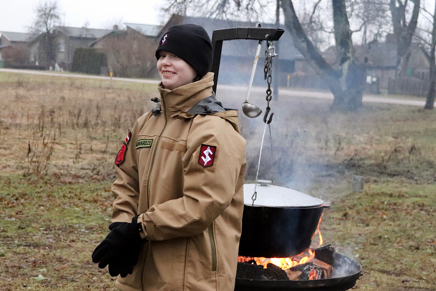 Jaunsargs pie zupas katla
