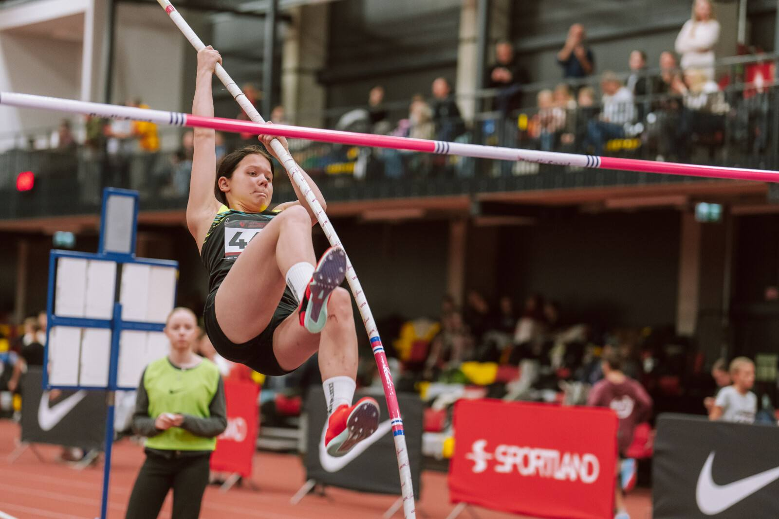 Vēberga kārtslēkšanā saņēma zelta medaļu