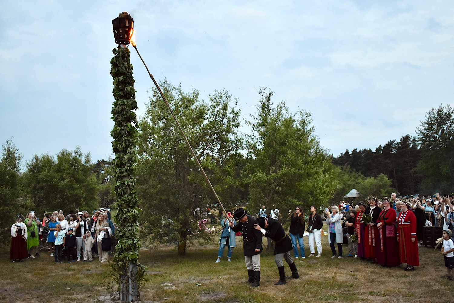 Tiek iedegta pūdele
