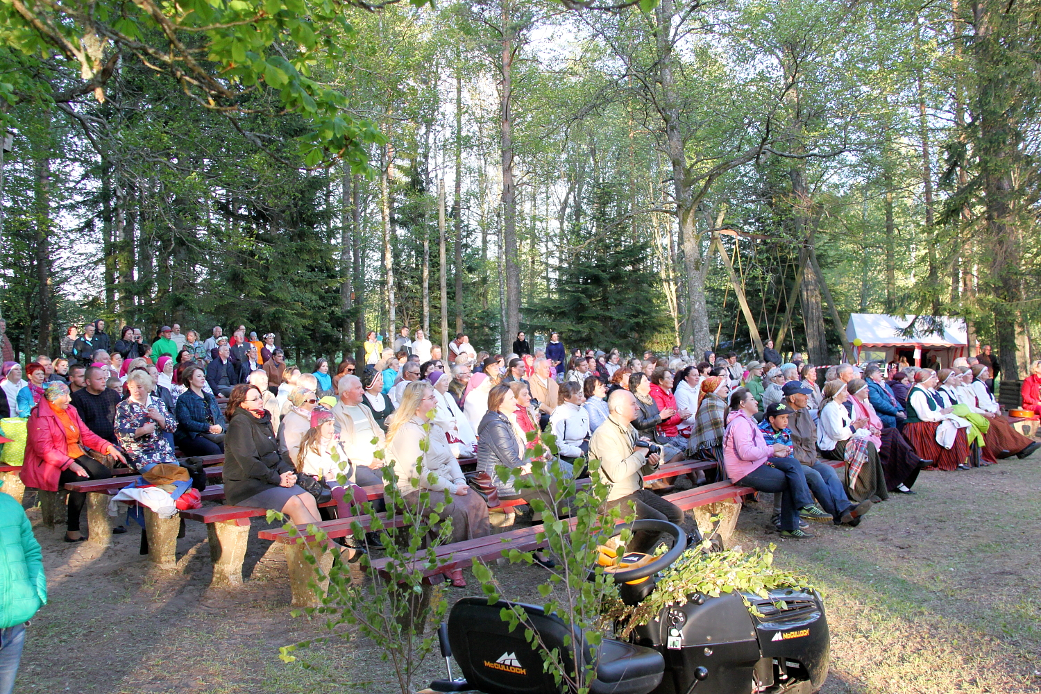Pasākuma apmeklētāji