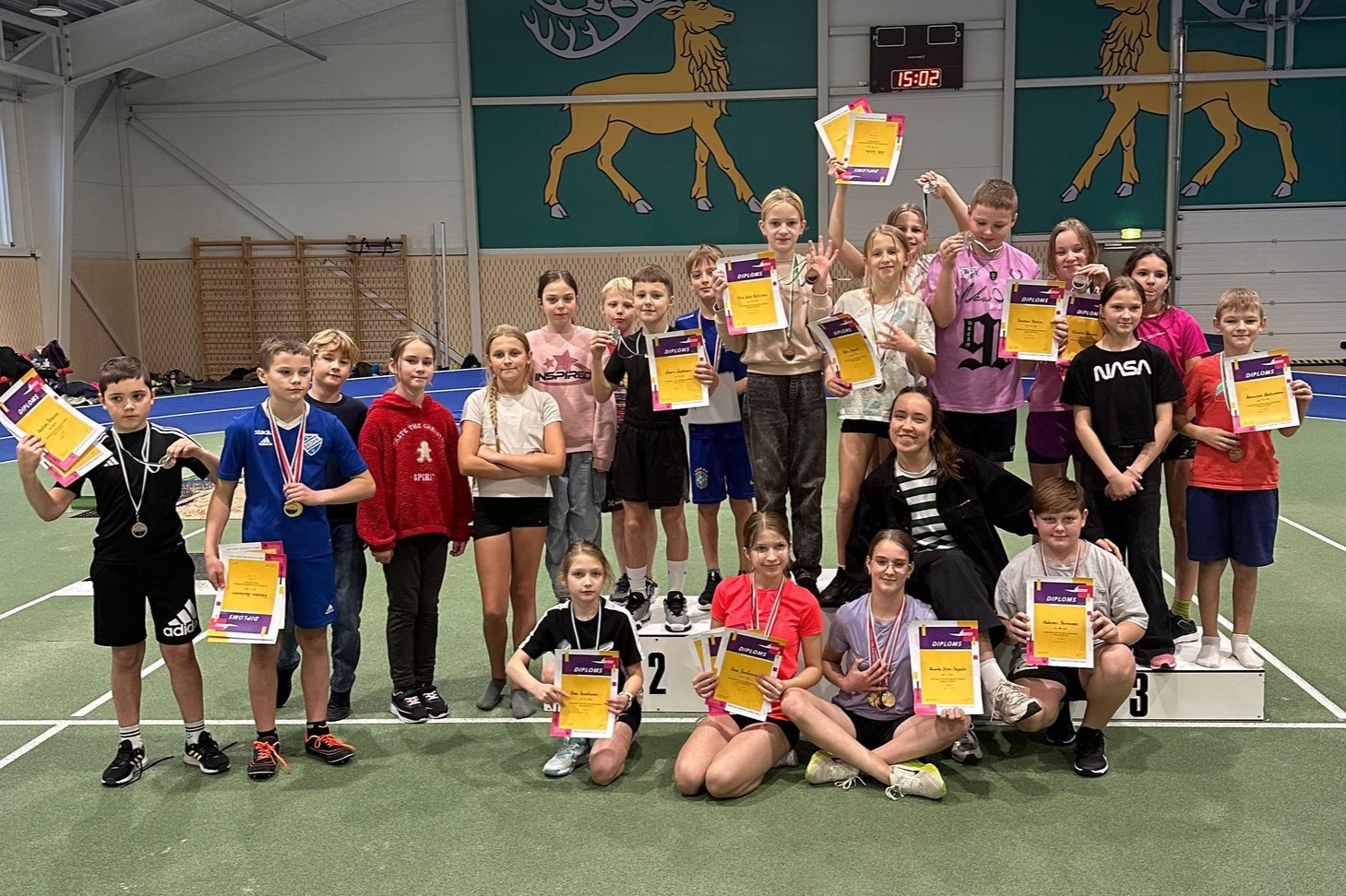 Zūru filiāles sportisti