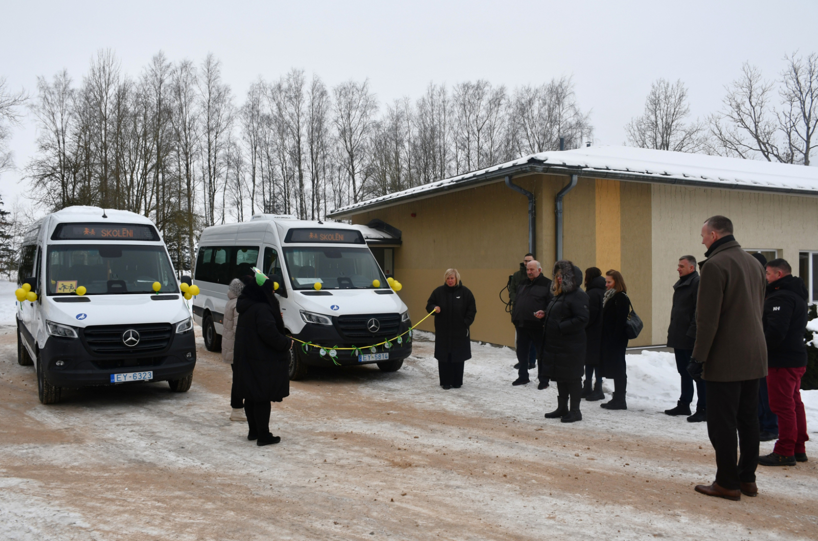Jauno elektroautobusu svinīgā atklāšana