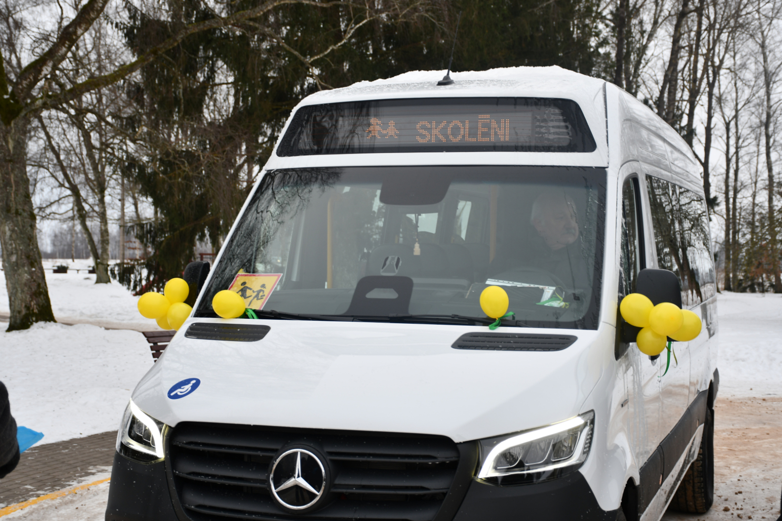 Jauno elektroautobusu svinīgā atklāšana