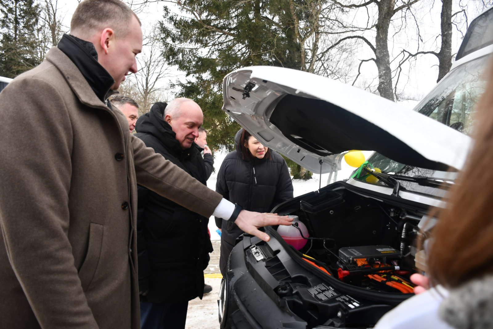 Jauno elektroautobusu svinīgā atklāšana