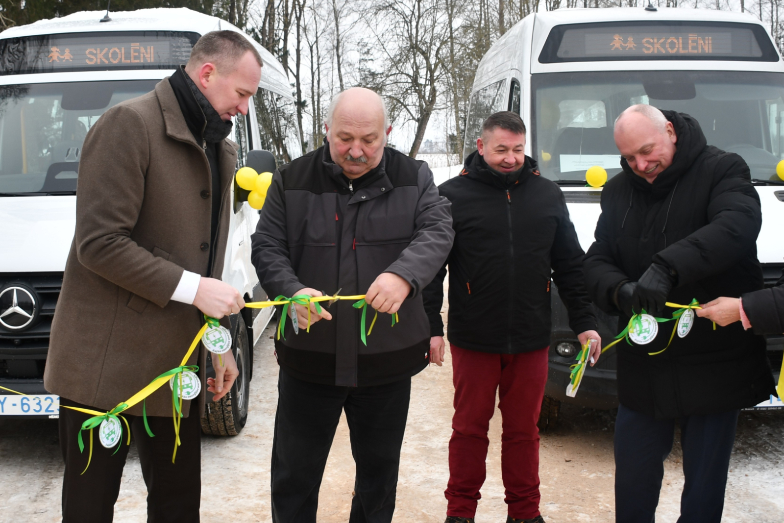 Jauno elektroautobusu svinīgā atklāšana