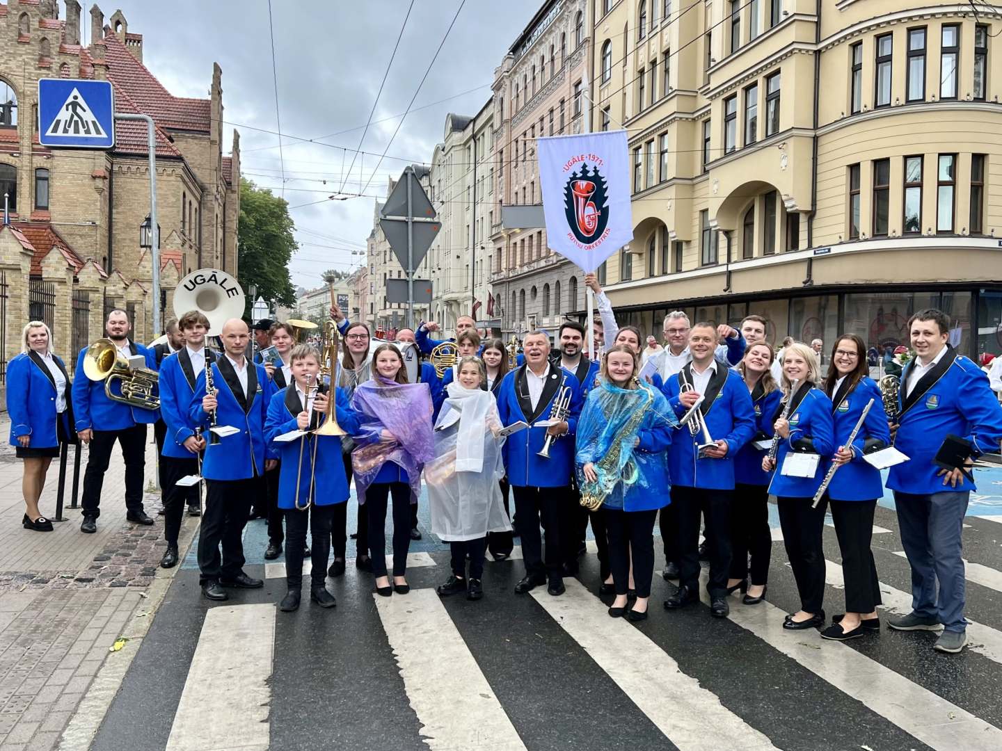 Pūtēju orķestra kopbilde