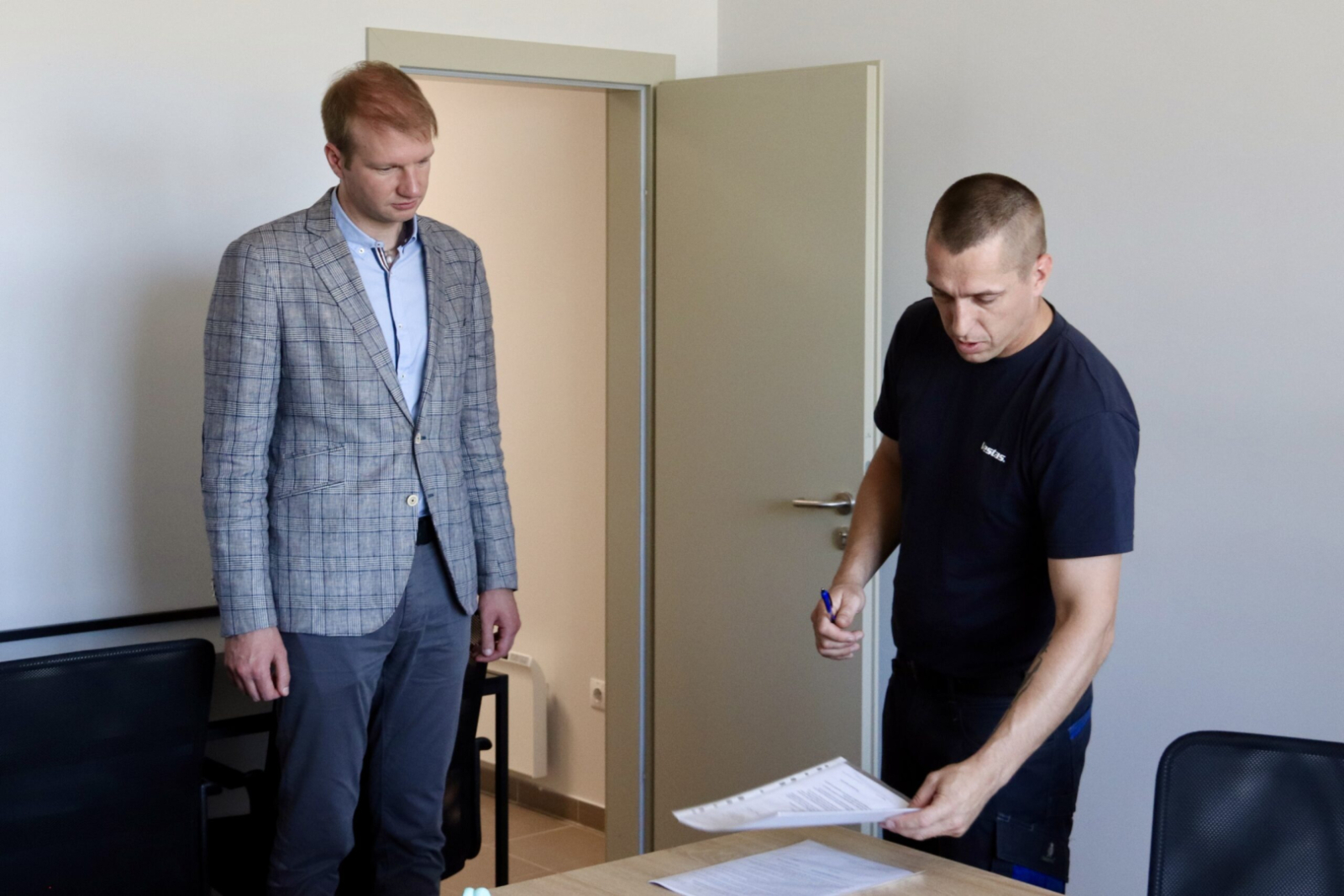 Klimata un enerģētikas ministra vizīte