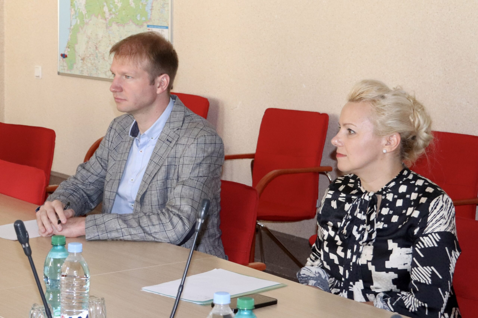 Klimata un enerģētikas ministra vizīte