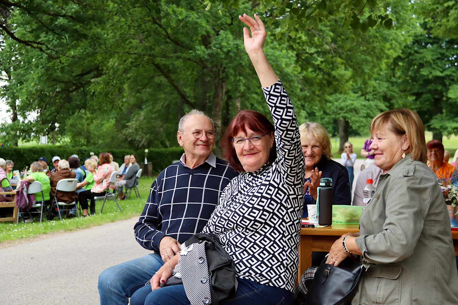 Seniori gatavojas sporta spēlēm