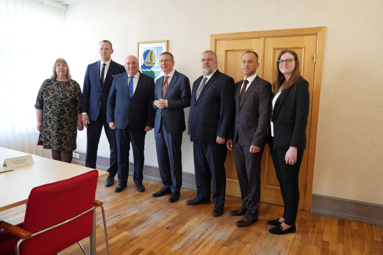Valsts prezidents un pašvaldības pārstāvji