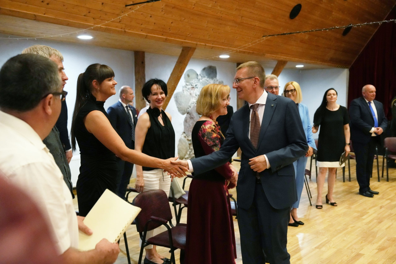 Valsts prezidenta vizīte Ugālē, tikšanās ar uzņēmējiem