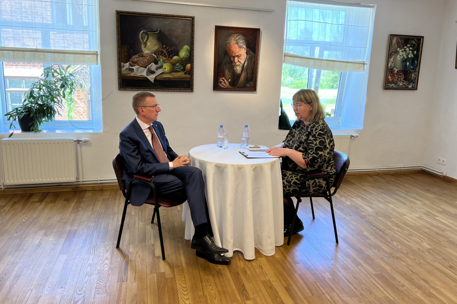 Intervija ar Valsts prezidentu