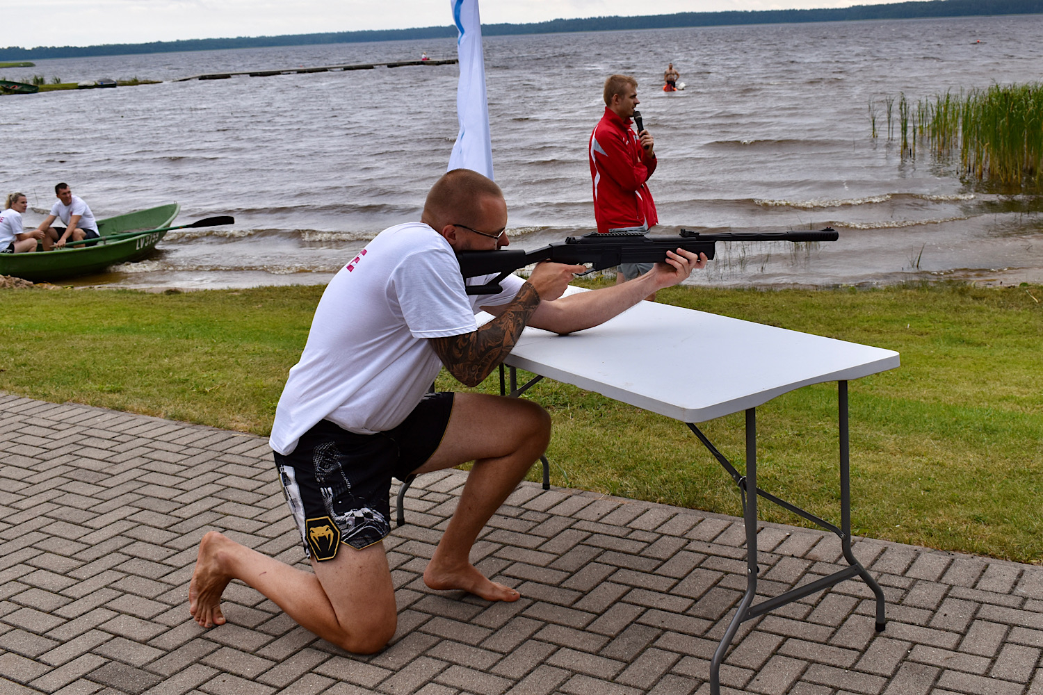 Lielās stafetes pildīšana komandām
