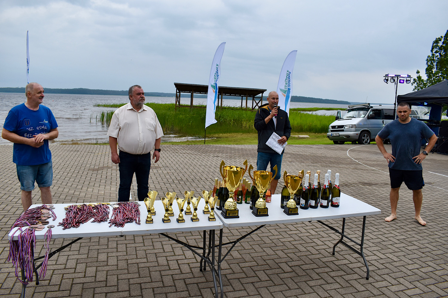 Uzvarētāju apbalvošana
