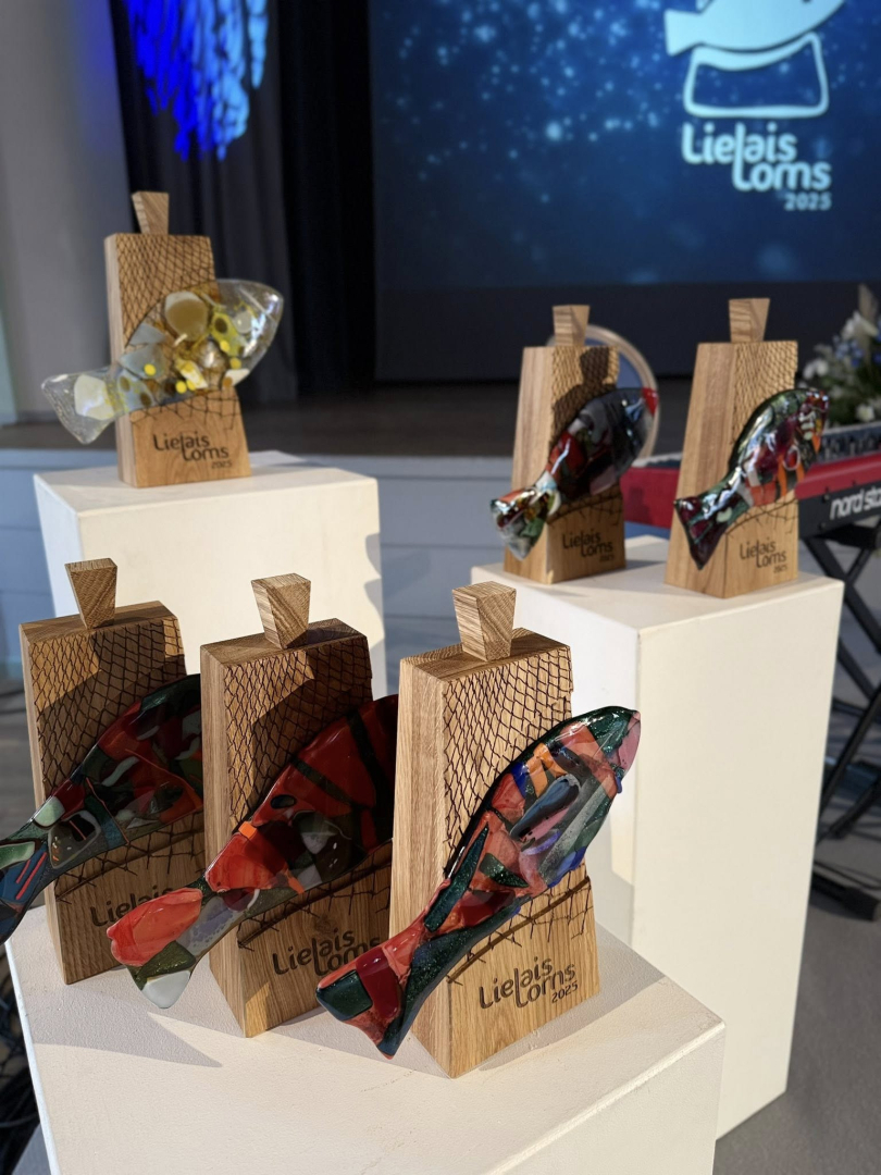 Biedrība “Usmas krasts” saņem Gada balvu zivsaimniecībā “Lielais loms 2025”